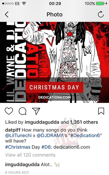 Gudda Gudda Confirms There Will Be Alot Of Songs On Lil Wayne Dedication 6 Mixtape