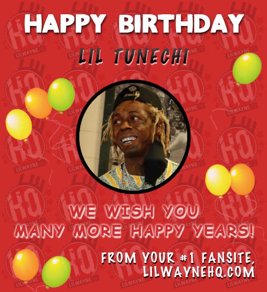 Happy 39th Birthday To Lil Wayne
