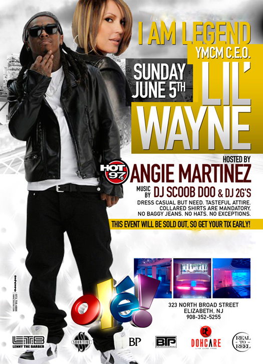 Lil Wayne I Am Legend Flyer