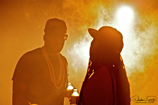 Pictures On Set Of Young Jeezy & Lil Waynes Ballin Video Shoot