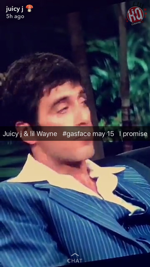 Juicy J & Lil Wayne Have A New Collaboration On Gas Face
