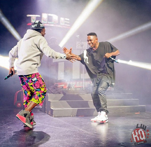 Kendrick Lamar Says He Is A Huge Lil Wayne Fan & Calls Him The Greatest