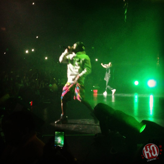 Kendrick Lamar & Lil Wayne Perform At The 2012 Cali Christmas Show