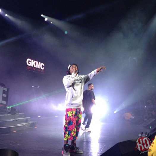 Kendrick Lamar & Lil Wayne Perform At The 2012 Cali Christmas Show