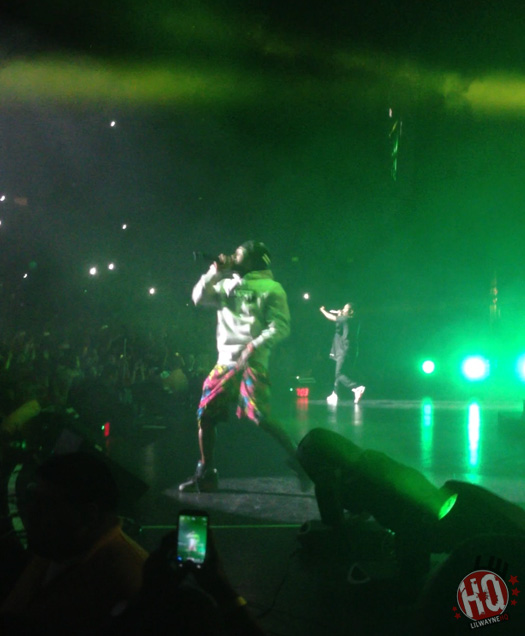 Kendrick Lamar & Lil Wayne Perform At The 2012 Cali Christmas Show