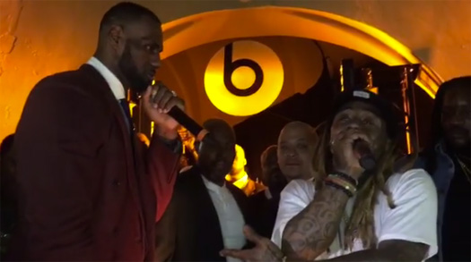 LeBron James Gets Tipsy & Jams Out To Old Lil Wayne Songs