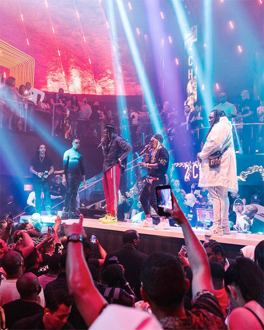 Lil Wayne & 2 Chainz Chill & Perform Live Together At LIV In Miami - Pictures