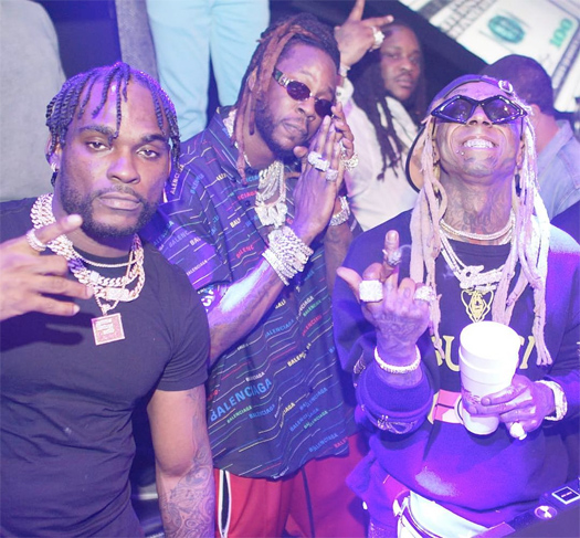 Lil Wayne & 2 Chainz Chill & Perform Live Together At LIV In Miami - Pictures