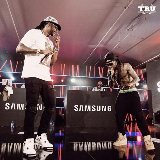 Lil Wayne & 2 Chainz Perform Gotta Lotta, Blue C-Note & More Live At Samsung Galaxy Life Fest In Austin