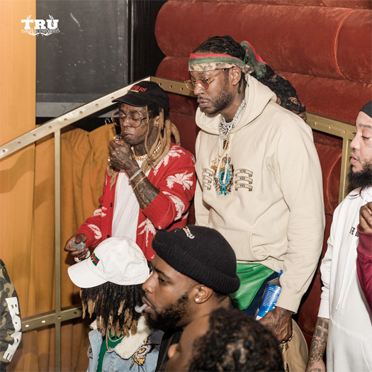 Lil Wayne & 2 Chainz Perform Its A Vibe, Land Of The Freaks, Steady Mobbin & More Songs Live Together At Nightingale Plaza Over NBA All Star Weekend