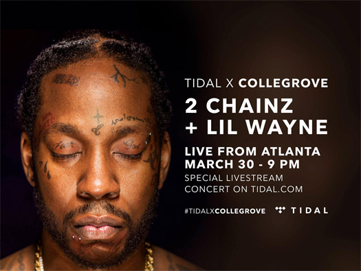 Lil Wayne & 2 Chainz To Perform Live At The Tabernacle In Atlanta For A TIDAL Event