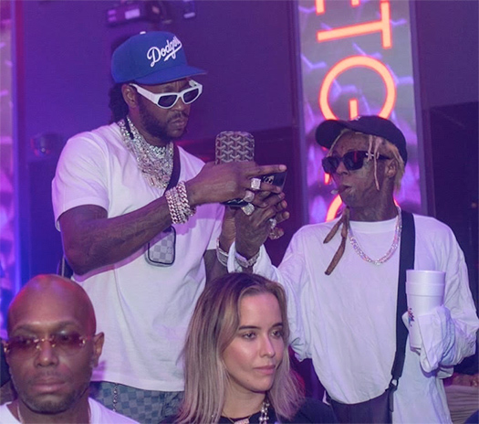 Lil Wayne & 2 Chainz Tease ColleGrove 2 Joint Album At LIV In Miami