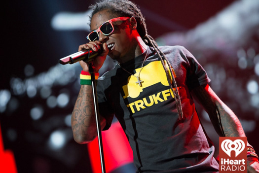 Lil Wayne Performing At The 2012 iHeartRadio Music Festival In Las Vegas