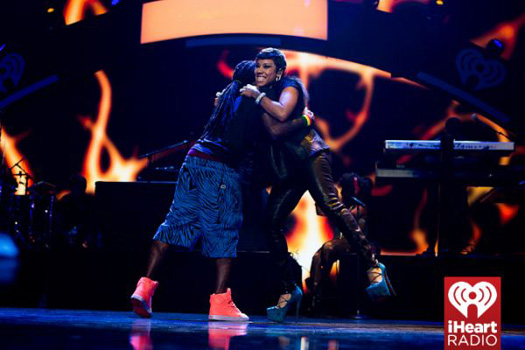 Lil Wayne Performing At The 2012 iHeartRadio Music Festival In Las Vegas