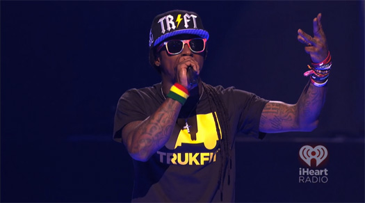 Lil Wayne Performing At The 2012 iHeartRadio Music Festival In Las Vegas