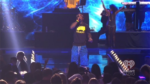 Lil Wayne Performing At The 2012 iHeartRadio Music Festival In Las Vegas