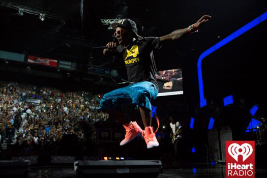 Lil Wayne Performing At The 2012 iHeartRadio Music Festival In Las Vegas