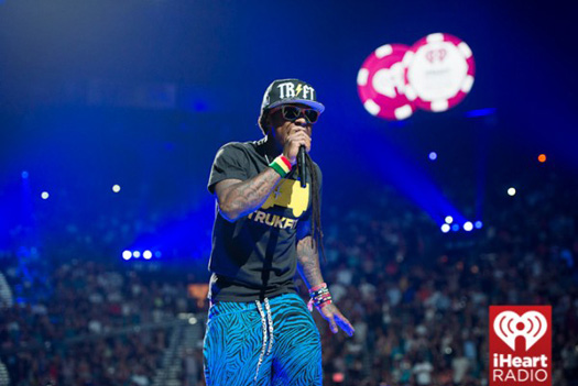 Lil Wayne Performing At The 2012 iHeartRadio Music Festival In Las Vegas