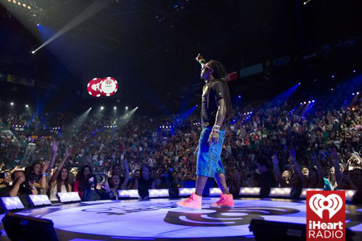 Lil Wayne Performing At The 2012 iHeartRadio Music Festival In Las Vegas