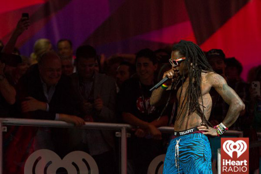 Lil Wayne Performing At The 2012 iHeartRadio Music Festival In Las Vegas