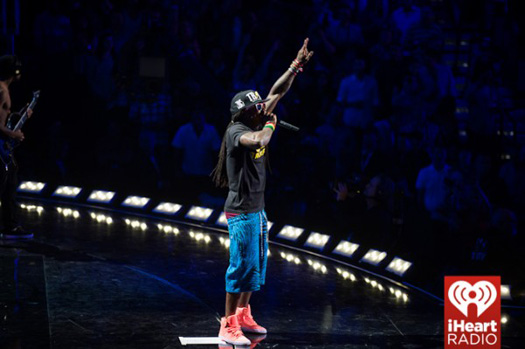 Lil Wayne Performing At The 2012 iHeartRadio Music Festival In Las Vegas