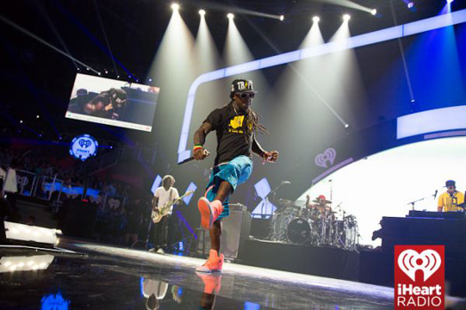 Lil Wayne Performing At The 2012 iHeartRadio Music Festival In Las Vegas