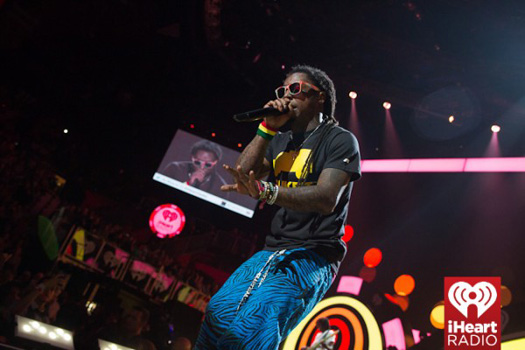 Lil Wayne Performing At The 2012 iHeartRadio Music Festival In Las Vegas