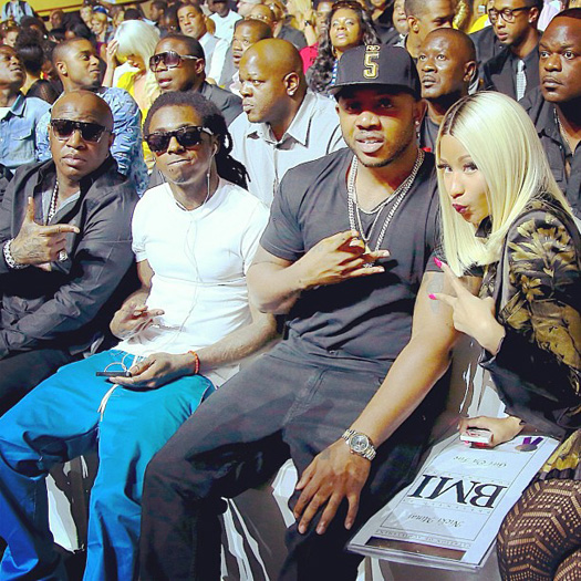 Lil Wayne Attends 2013 BMI R&B Hip-Hop Awards, Reunites With Currensy, Juvenile, Mannie Fresh & More