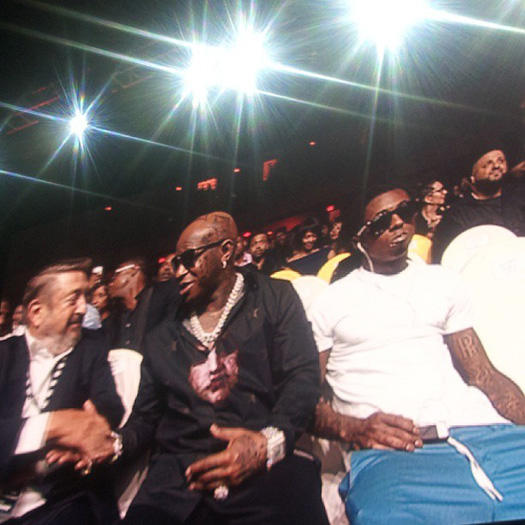 Lil Wayne Attends 2013 BMI R&B Hip-Hop Awards, Reunites With Currensy, Juvenile, Mannie Fresh & More