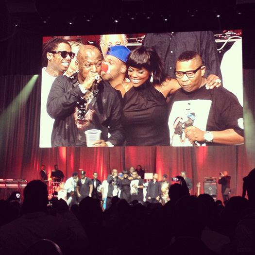 Lil Wayne Attends 2013 BMI R&B Hip-Hop Awards, Reunites With Currensy, Juvenile, Mannie Fresh & More