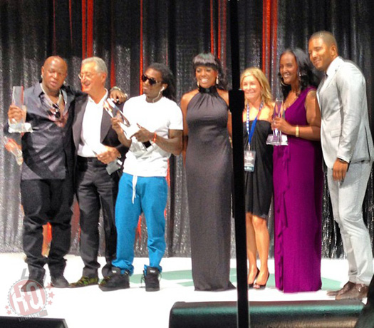 Lil Wayne Attends 2013 BMI R&B Hip-Hop Awards, Reunites With Currensy, Juvenile, Mannie Fresh & More