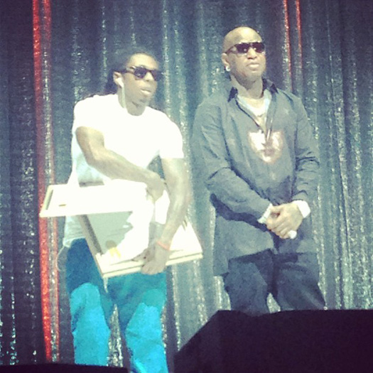 Lil Wayne Attends 2013 BMI R&B Hip-Hop Awards, Reunites With Currensy, Juvenile, Mannie Fresh & More