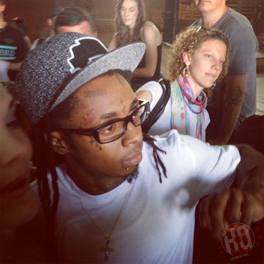 Lil Wayne Attends 2013 Tampa Pro Skating Contest