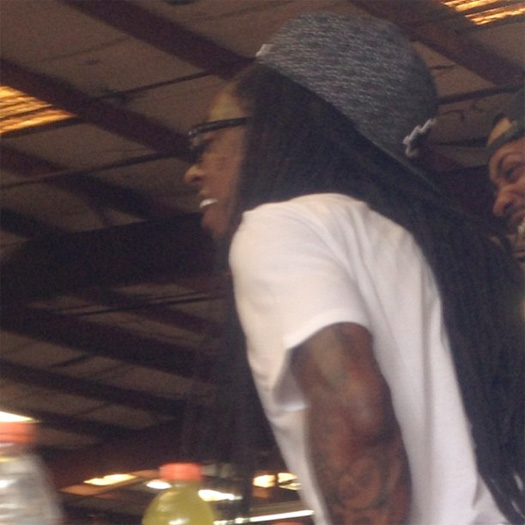 Lil Wayne Attends 2013 Tampa Pro Skating Contest