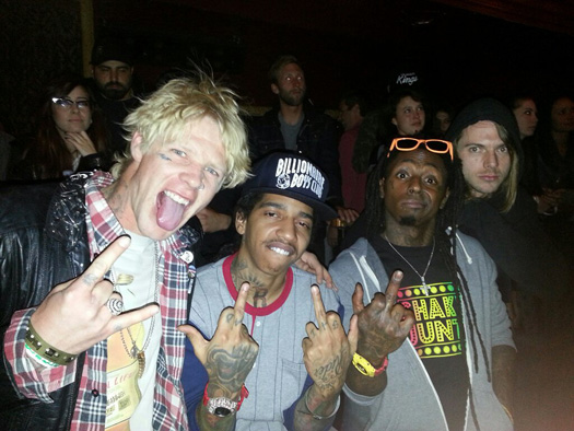 Lil Wayne Attends 2013 TransWorld SKATEboarding Awards In Hollywood