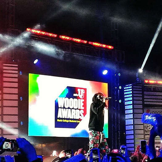 Lil Wayne Performs At The 2014 MTVU Woodie Awards, Accepts Award On Drake Behalf