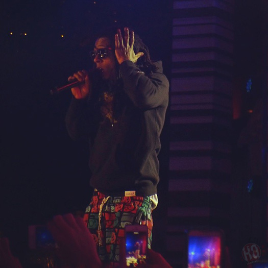 Lil Wayne Performs At The 2014 MTVU Woodie Awards, Accepts Award On Drake Behalf