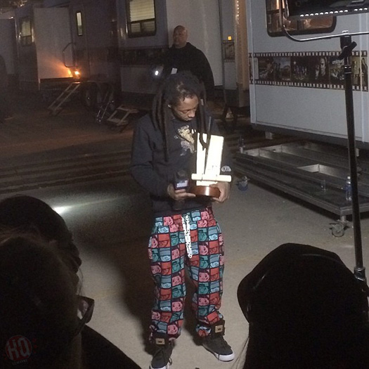 Lil Wayne Performs At The 2014 MTVU Woodie Awards, Accepts Award On Drake Behalf