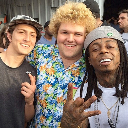 Lil Wayne Attends Day 3 Of The 2014 Tampa Pro Skating Contest