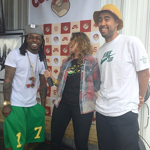 Lil Wayne Attends Day 3 Of The 2014 Tampa Pro Skating Contest