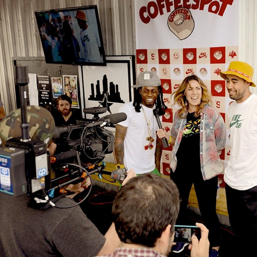 Lil Wayne Attends Day 3 Of The 2014 Tampa Pro Skating Contest