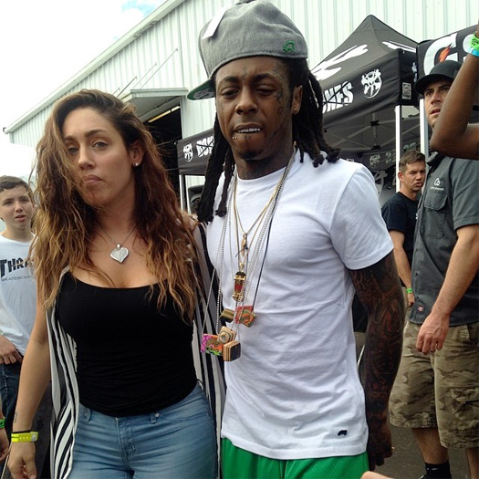 Lil Wayne Attends Day 3 Of The 2014 Tampa Pro Skating Contest