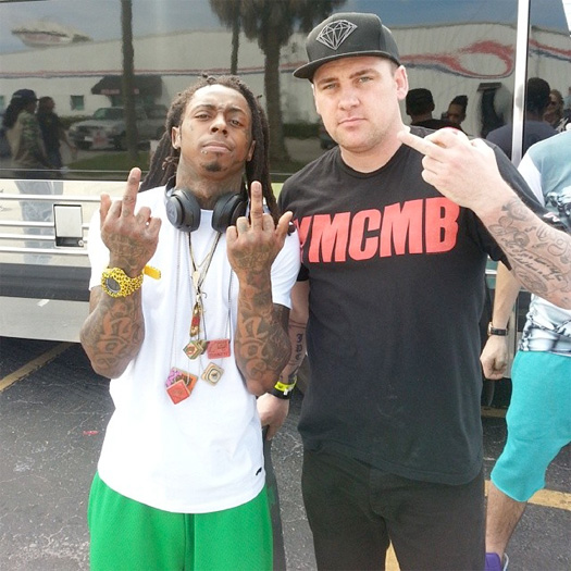 Lil Wayne Attends Day 3 Of The 2014 Tampa Pro Skating Contest