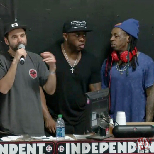 Lil Wayne Attends Final Day Of The 2015 Tampa Pro Skating Competition