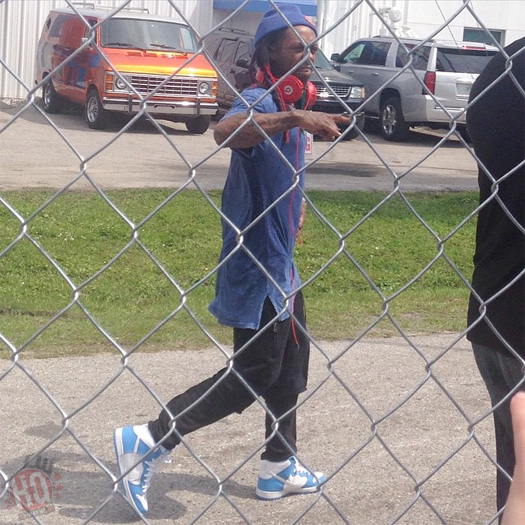 Lil Wayne Attends Final Day Of The 2015 Tampa Pro Skating Competition