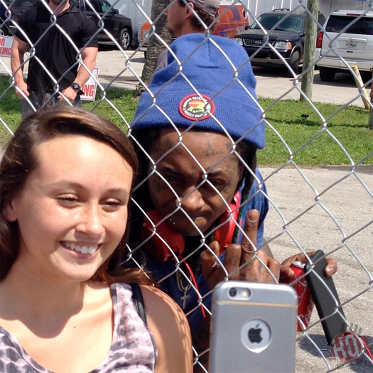 Lil Wayne Attends Final Day Of The 2015 Tampa Pro Skating Competition