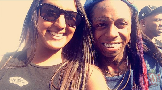 Lil Wayne Attends Final Day Of The 2015 Tampa Pro Skating Competition