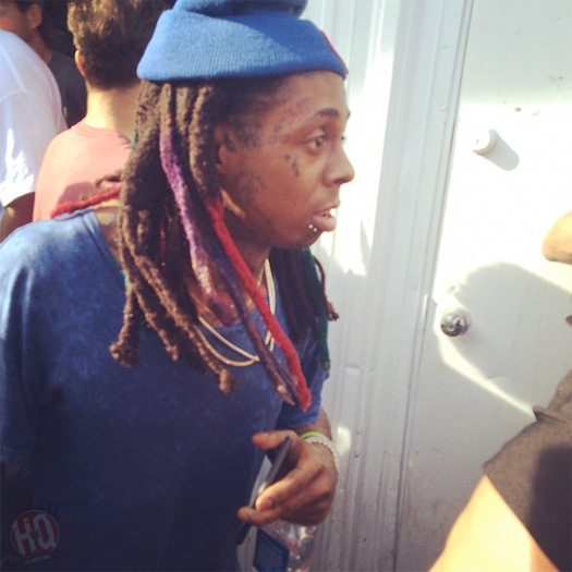 Lil Wayne Attends Final Day Of The 2015 Tampa Pro Skating Competition