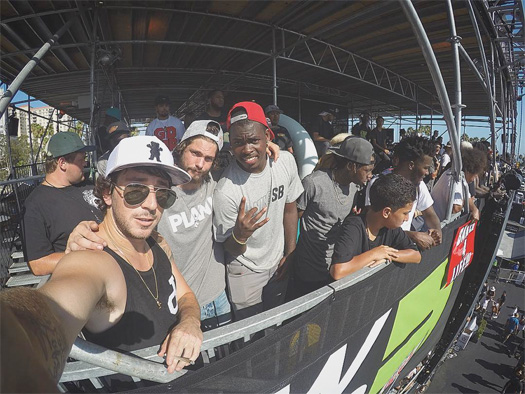 Lil Wayne Hits Up The 2016 Dew Tour In Long Beach California