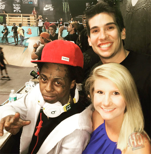 Lil Wayne Attends 22nd Annual Tampa Am Skating Contest To Watch The Qualifiers